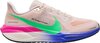 pink / purple / green