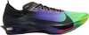 black / purple / green