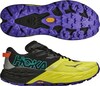 Hoka Speedgoat 7 Black / Yellow / Purple