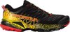 black / yellow / red