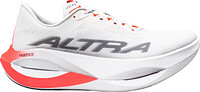 White / Black / Fiery Coral