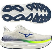 Mizuno Wave Sky 9 White / Blue / Yellow